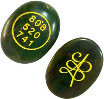 Shivalaya Gems Crystal Shivalaya Gems Crystal Green Jad...