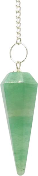 Crystalway Dowsing 6 Faced Pendulum with Chain for Reik...