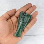 CRYSTU Green Aventurine Crystal Angel Size 7.6 cm (3 in...