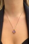 Agate Crystal Chain