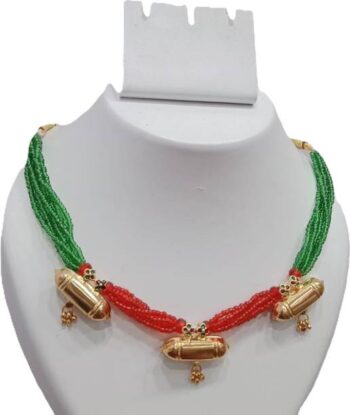 Natural Beautiful Navaratna mala Gems Stones Nine Gem R...