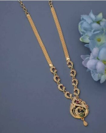 Diamond Palladium Plated Brass Necklace Cubic Zirconia ...