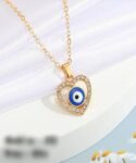 Protective Evil Eye Pendant Necklace – Fashionable Chai...