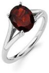 CERTIFIED GEMSTONE ring/ Gomed Silver Ring Copper Garne...