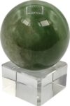 Plus Value Natural Green Aventurine Ball Sphere Decorat...