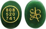 AtheenaAris Green Aventurine Zibu Coin Zebu Coin Switch...