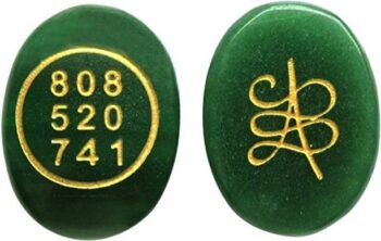 AtheenaAris Green Aventurine Zibu Coin Zebu Coin Switch...