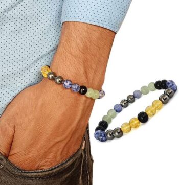 VIBESLE Stone, Citrine + Golden Tourmaline, Crystal Cha...