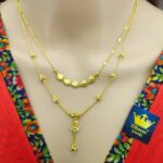Ganesh Ji Pendant Red Crystal Stone Necklace For Girl &...