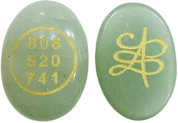 Shubhanjali Green Aventurine Money Switch Word & Zibu S...