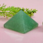 REIKI CRYSTAL PRODUCTS Green Aventurine Pyramid Natural...
