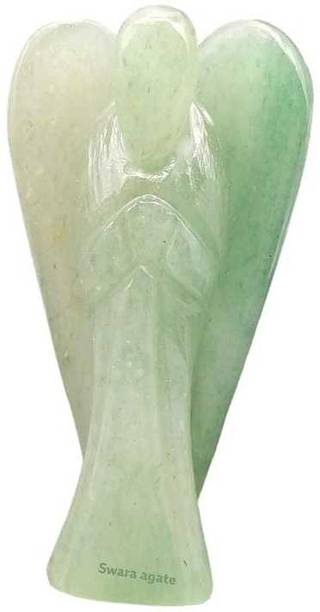 Swara Agate Green Aventurine Crystal Guardian Angel Fig...