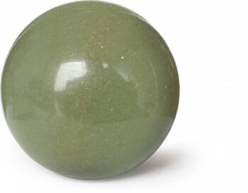SOLAVA Green Aventurine Crystal Ball for Money, Abundan...