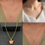 Red Crystal Stone Necklace, Stylish Red Crystal Stone N...