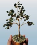 Spirital Green aventurine crystal tree Decorative Showp...