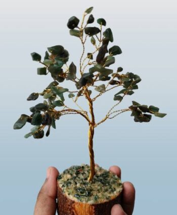 Spirital Green aventurine crystal tree Decorative Showp...