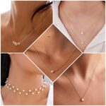 Gold Plated Beaded Choker Necklace with Stud Earrings S...