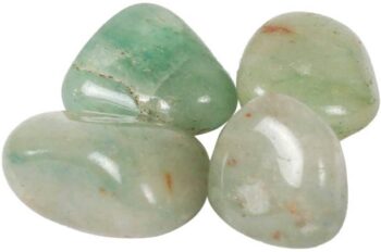 Aurra Stores Green Aventurine Tumble 4 peices with Cert...