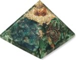 CRIKI Green Aventurine Pyramid for Abundance, Good Fort...