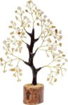VIBESLE Citrine Crystal - Feng Shui Money Tree - Citrin...