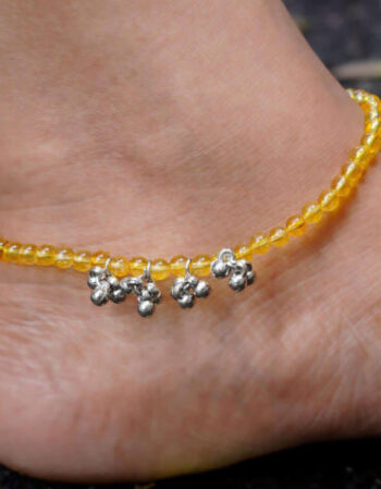 Citrine Leg Foot Anklet