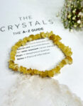 Citrine Chips Elastic Bracelet