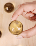 Citrine Sphere / Ball With Stand