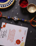 Hexagonal Shape Evil Eye Success Rakhi