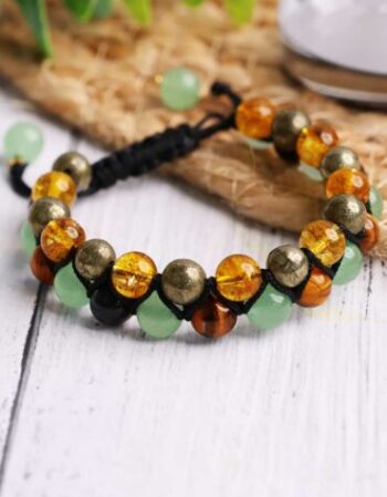 Wealth Double Layered Thread Bracelet