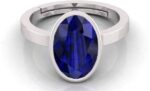 Iolite (Neeli) 7.25 Ratti or 6.50 Ct Panchdhatu (5 Meta...