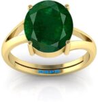 Coral Ring with Natural Coral Stone Coral Gold Plated R...
