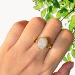 MARQUISE SHAPE RING WITH SQUARE ROUND STONES WITH RUBY ...