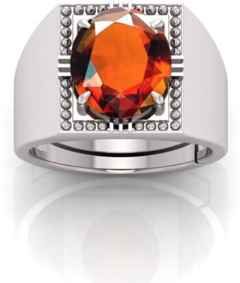 5.25 Ratti Yellow(Pukhraj) Sapphire Gemstone Gold Ring ...