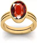 4.25 Ratti Stone Ring Oval Shape Faceted Cut Adjustable...