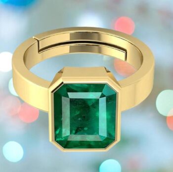 7.25 Ratti 6.55 Crt Natural Emerald Panna Original Gems...