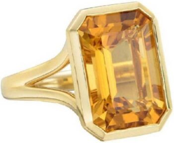 14.25 Ratti Neelam Gemstone Adjustable Ring With Lab Ce...