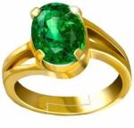 Certified Emerald Panna Panchdhatu Rashi Ratan Ring for...