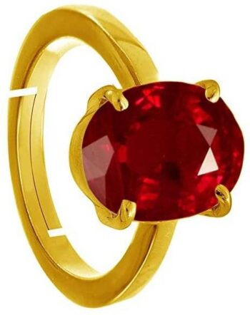 4.25 Ratti Natural Quality Gomed Gemstone Panchdhatu Ra...