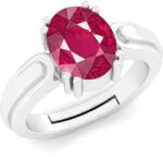 Natural Ruby Gemstone 7.25 Ratti or 6.60 Carat for Male...