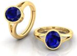 Jewelgenics Rose Gold Purple Crystal Butterfly Ring for...