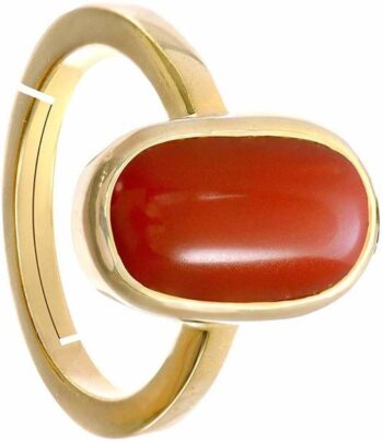ROUND SHAPE HALF BALL RING WITH BLACK ONYX STONE Sterli...