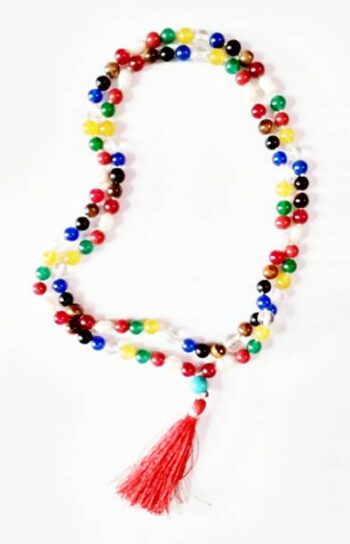 Navratan Stone mala nine Gems stones stylish & Astrolog...