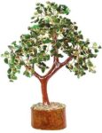 Hujai Green Aventurine Crystal Tree for Money Good Luck...