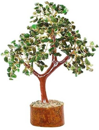 Hujai Green Aventurine Crystal Tree for Money Good Luck...