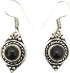 Tribal Collection Oxidised Silver Tassel Drop and Dangl...