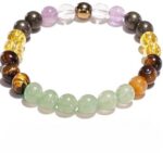 VIBESLE Pyrite, Stone, Green Aventurine, Amethyst, Gold...