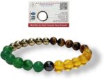 VIBESLE Stone, Green Aventurine, Golden Pyrite, Tiger's...