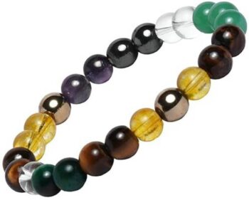 VIBESLE Stone, Golden Pyrite, Tiger's Eye, Citrine, Cle...