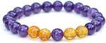 VIBESLE Stone, Amethyst, Citrine + Golden, Crystal Crys...