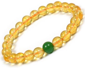 REIKI CRYSTAL PRODUCTS Stone, Citrine + Golden, Green J...